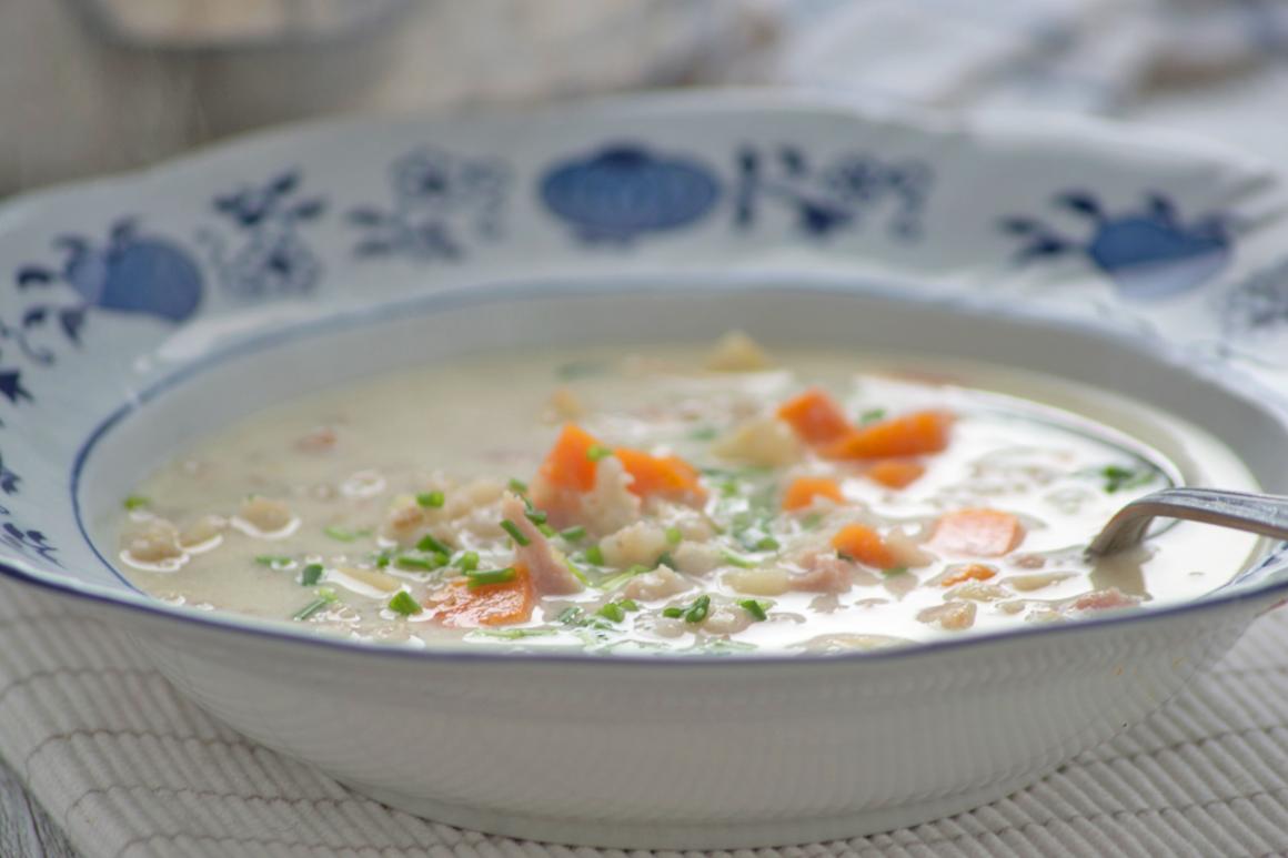 Gsödsoppe - Gerstensuppe