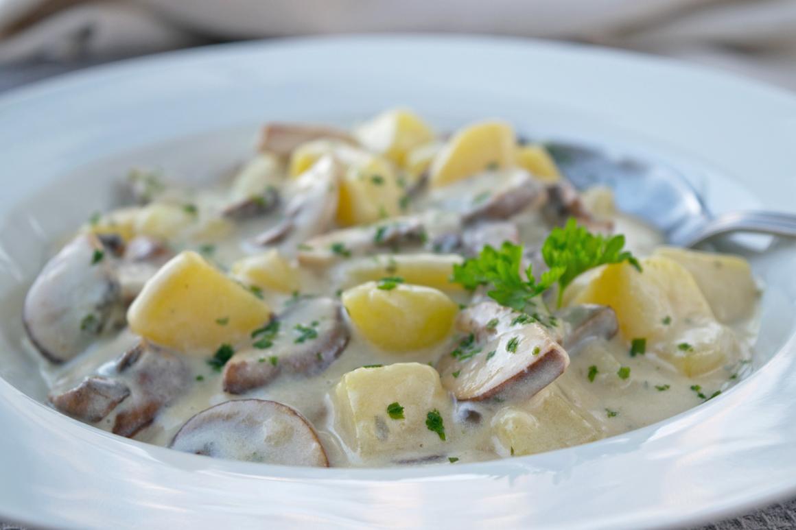 Pilz-Kartoffel-Pfanne - Rezept