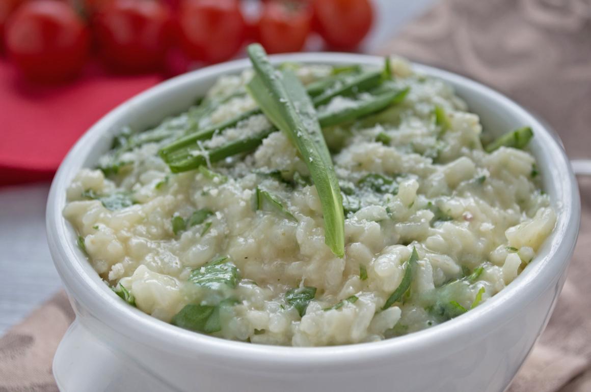 Bärlauch-Risotto