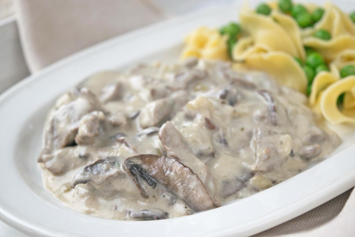 Gulasch Stroganoff