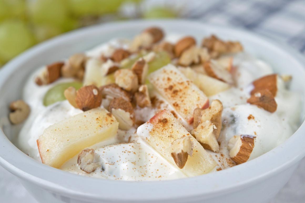 Trauben-Joghurt-Quark