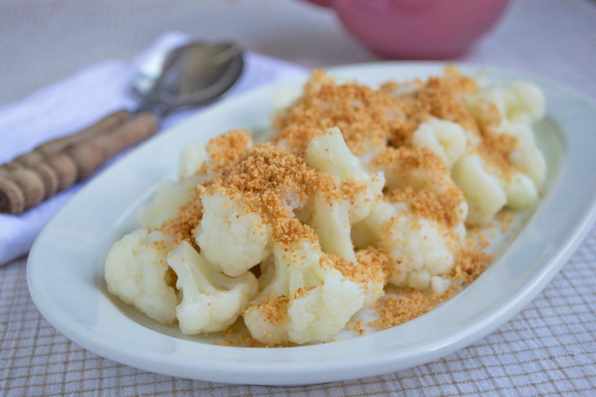 Einfaches Blumenkohlgemüse