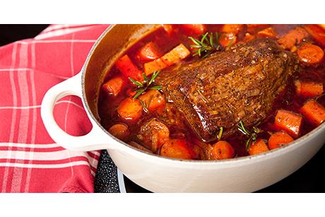 Geschmorter Rindsbraten
