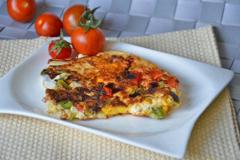 Gemüseomelette