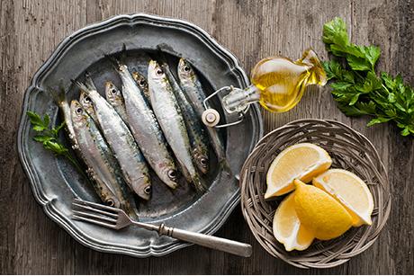 Eingelegte Sardinen