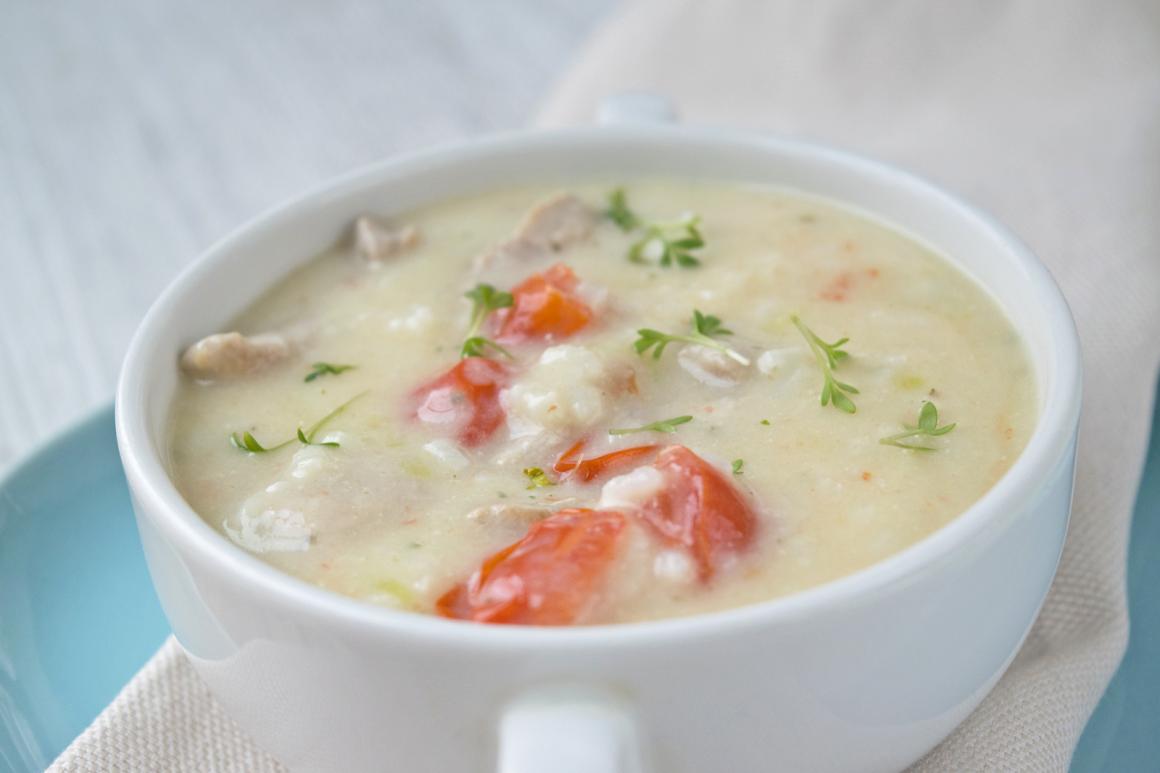 Exotische Pouletsuppe