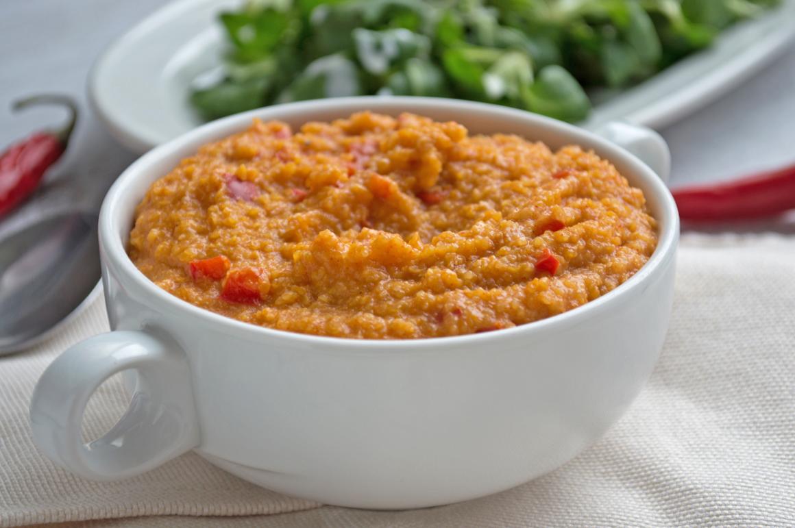 Peperoni-Polenta