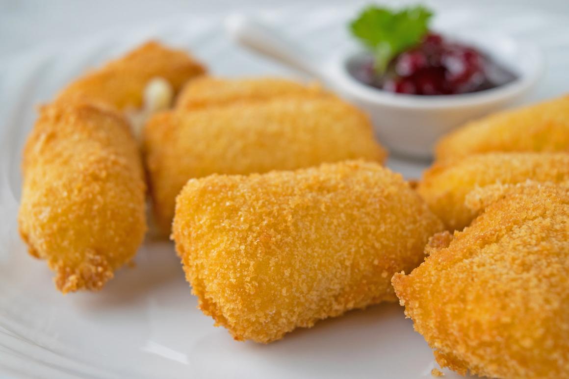 Frittierter Feta-Käse