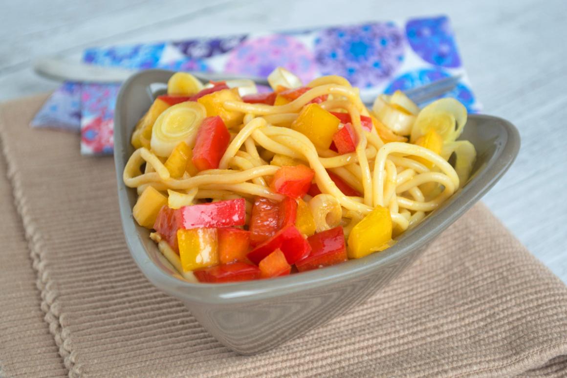 Kalter Spaghetti-Salat