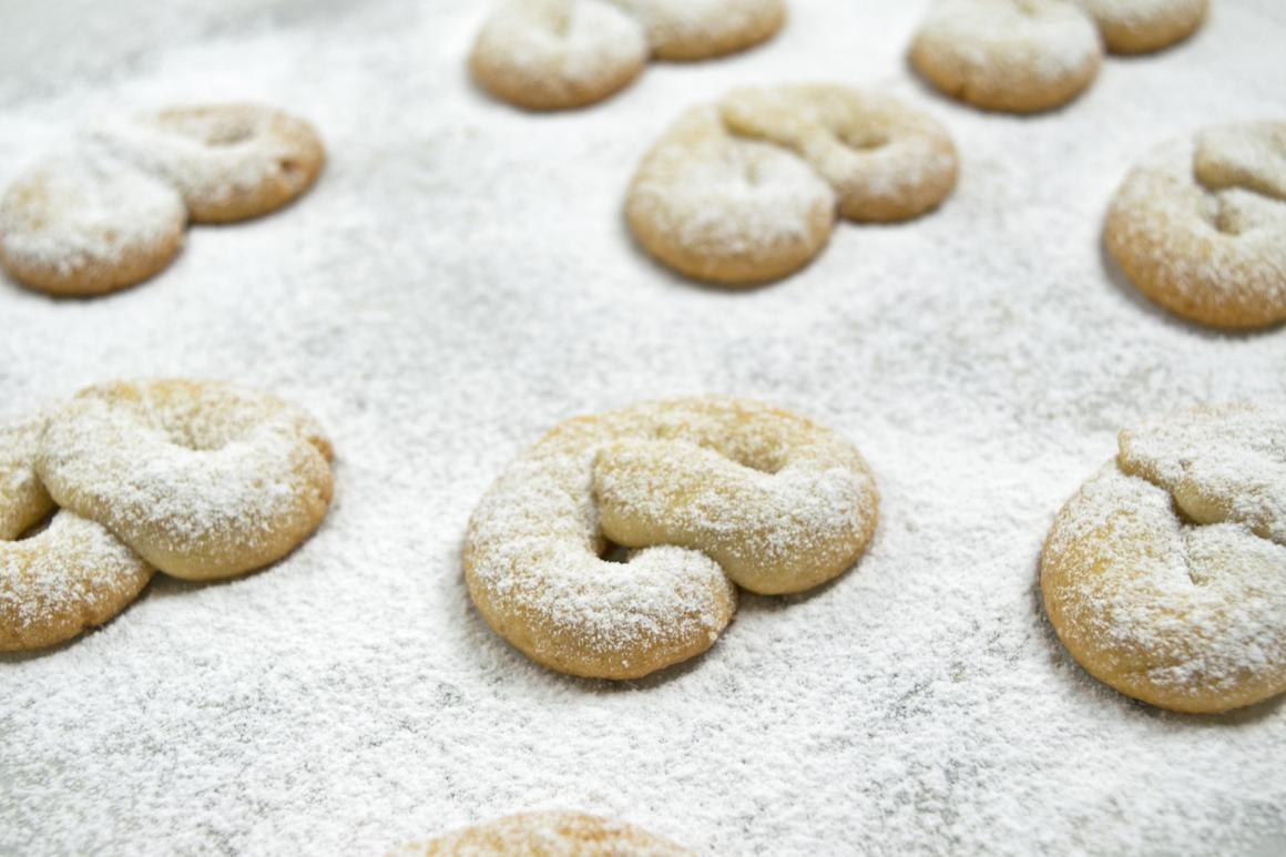Süsse Zitronenbagels