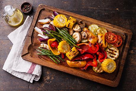 Grillgemüse mit Kräuterbutter