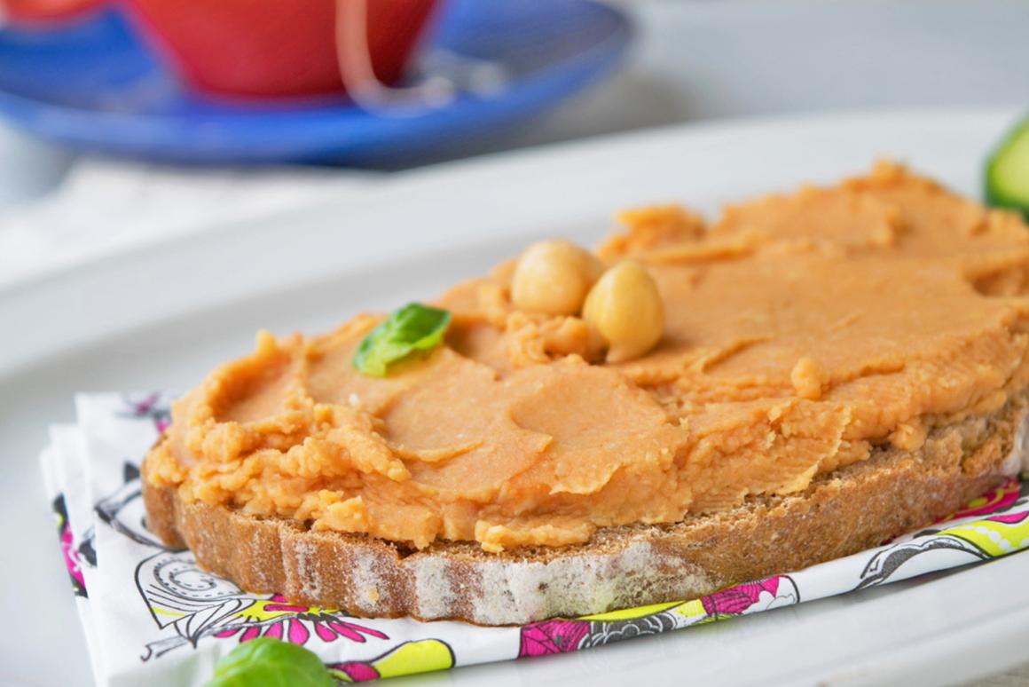 Vegane Teewurst mit Kichererbsen