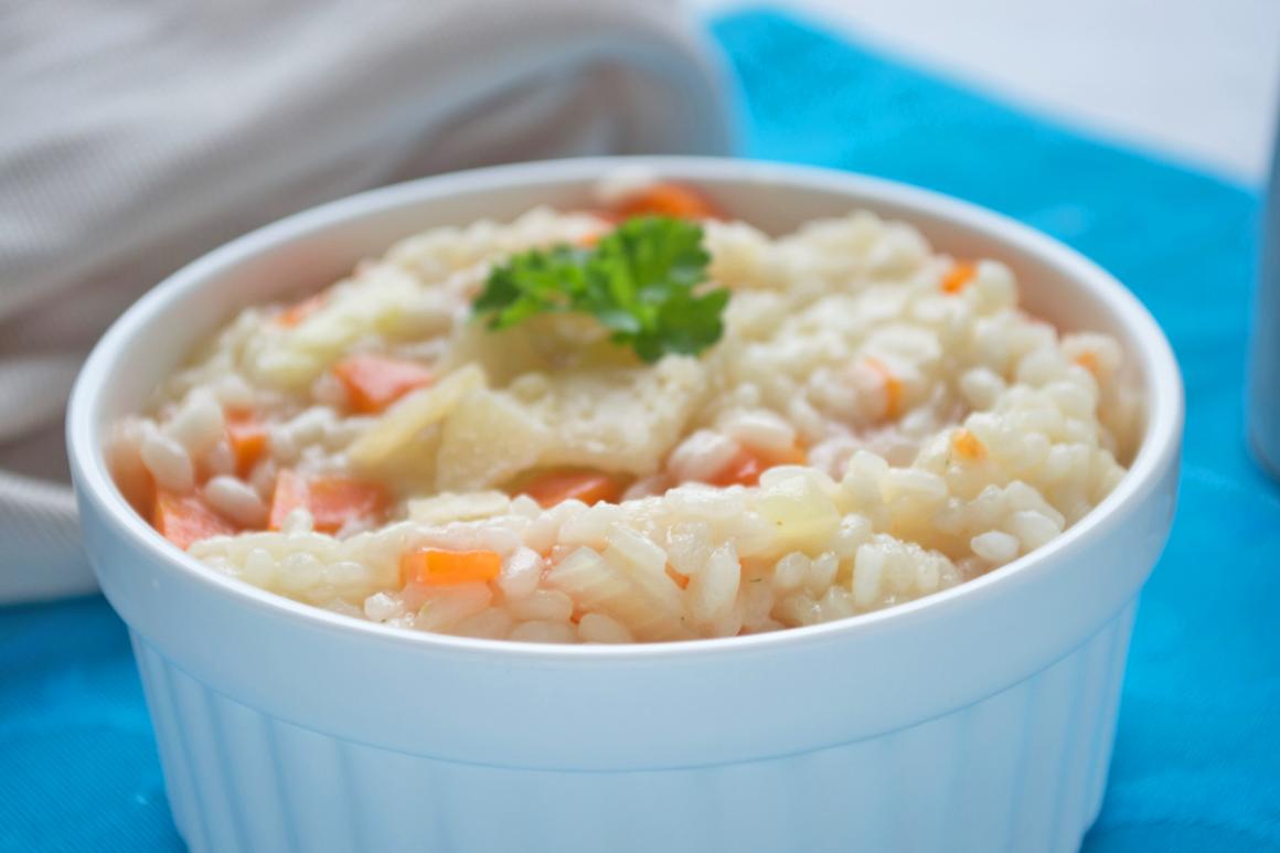 Risotto mit Rüeblispickeln