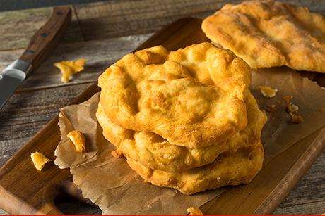 Indianisches Fladenbrot (Bannock)