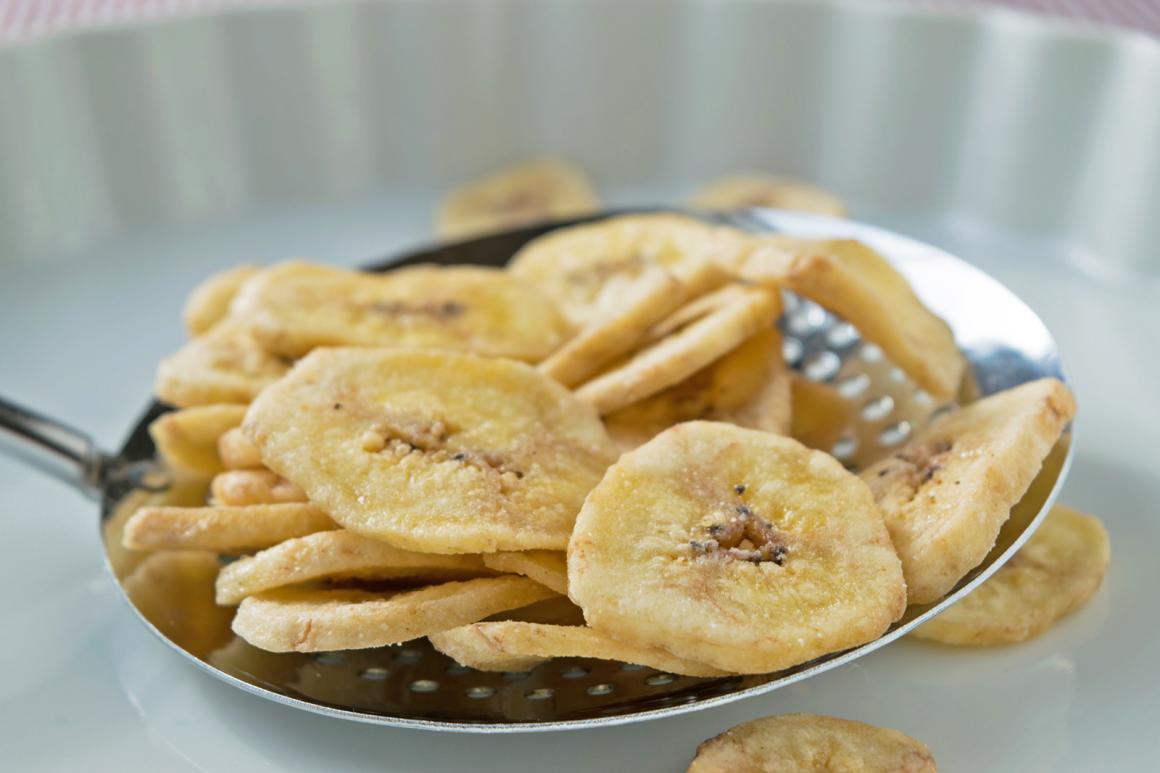 Pikante Kochbananenchips