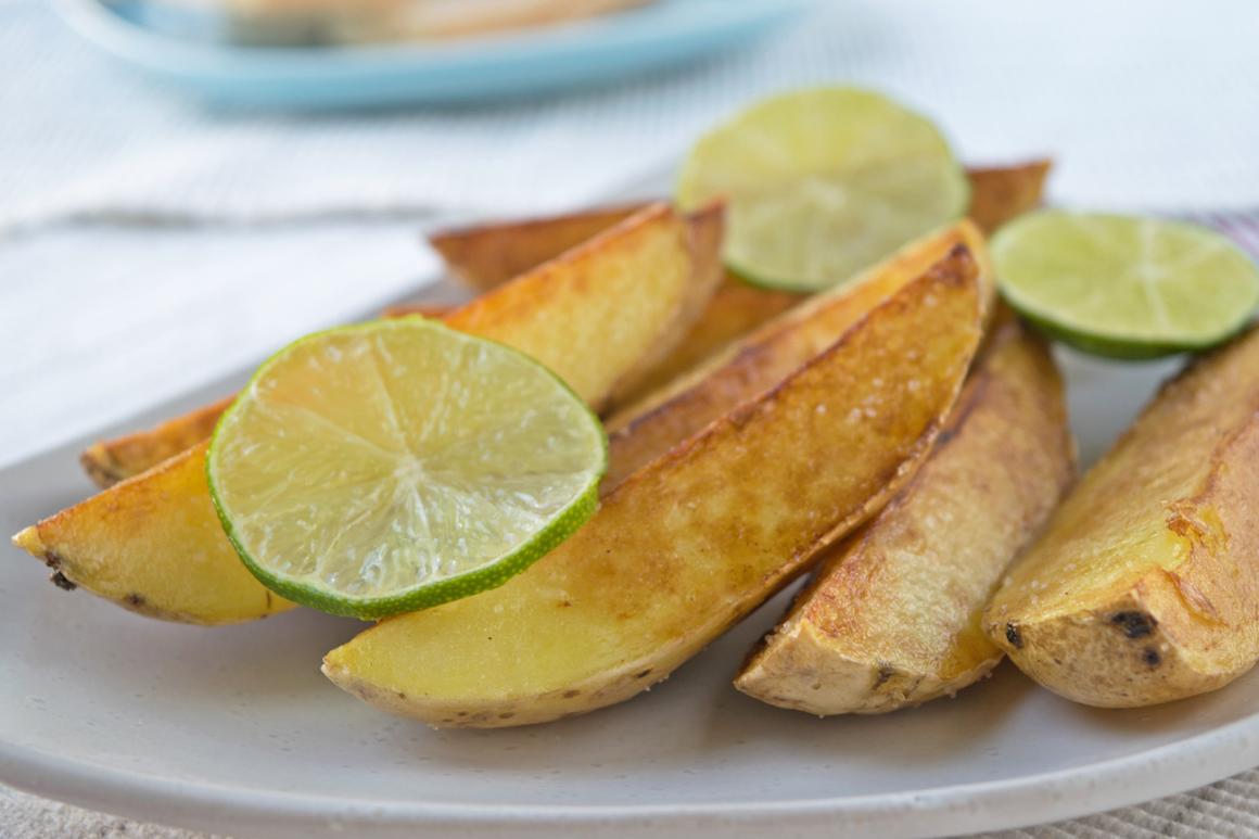 Backkartoffeln mit Limette