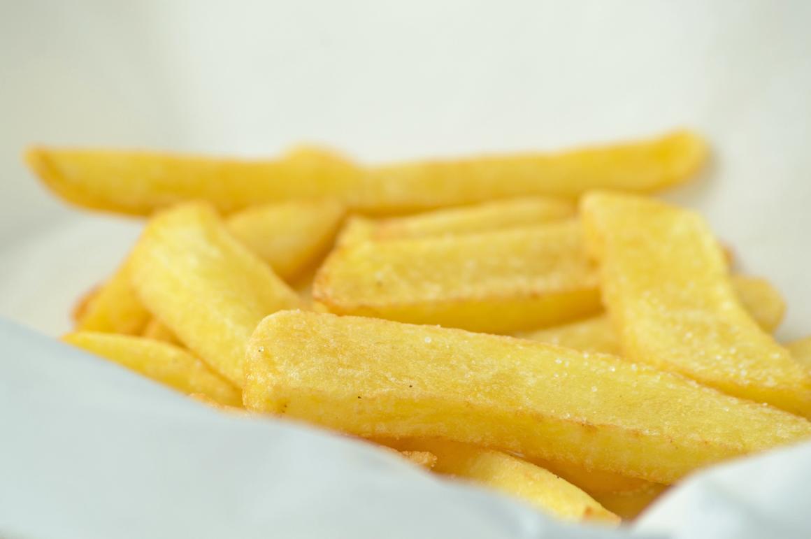 Pommes Frites mit Entenschmalz
