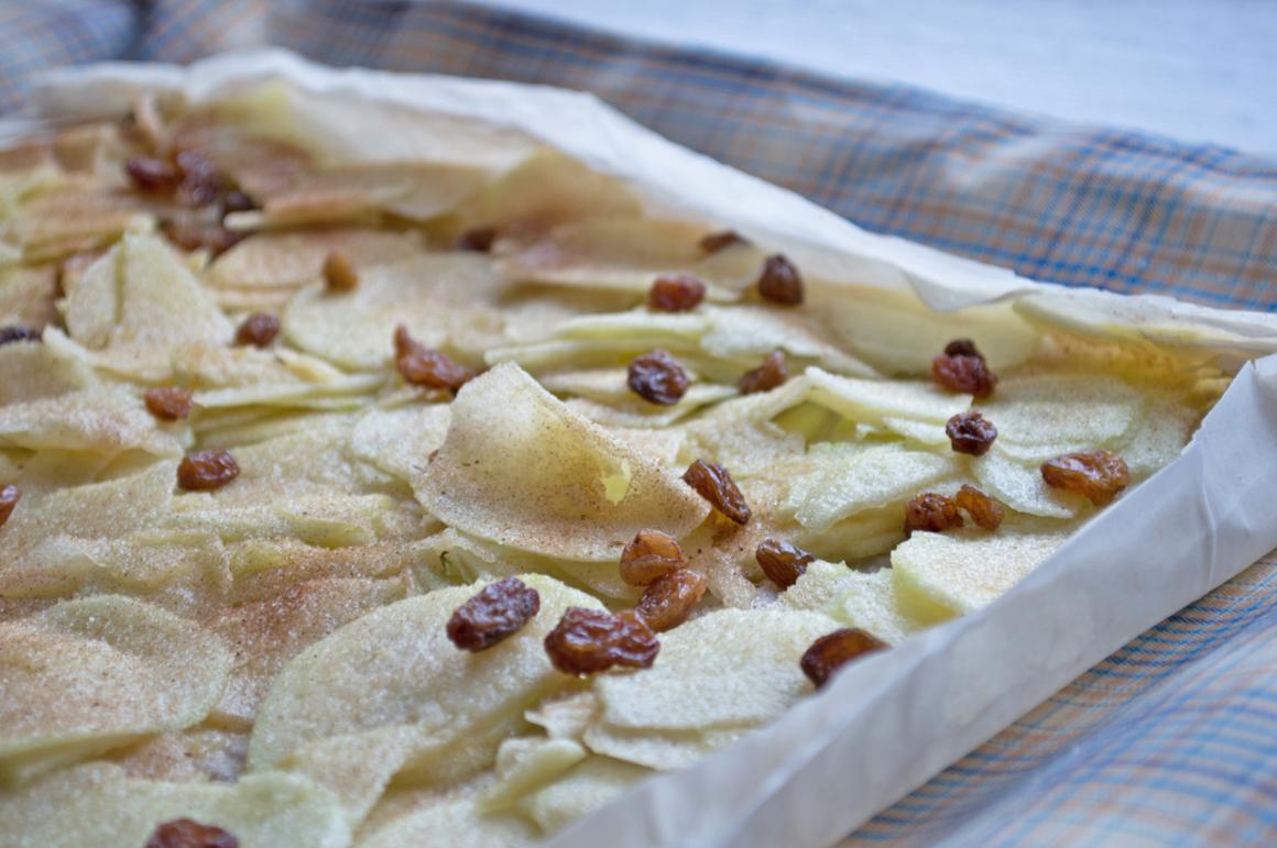 Einfacher Apfelstrudel