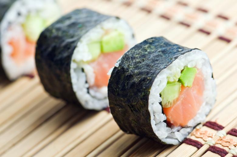 Japanische Sushi