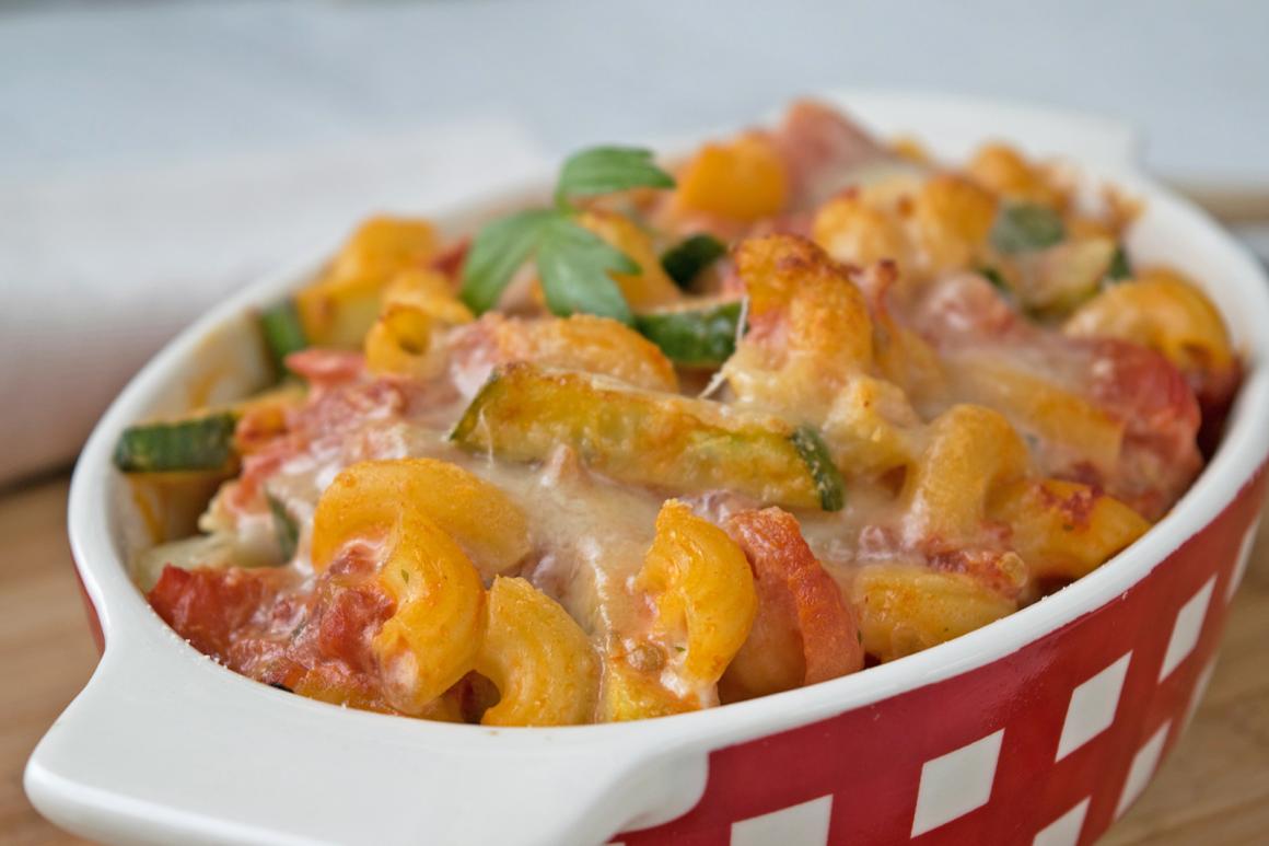 Gemüse-Käse-Gratin