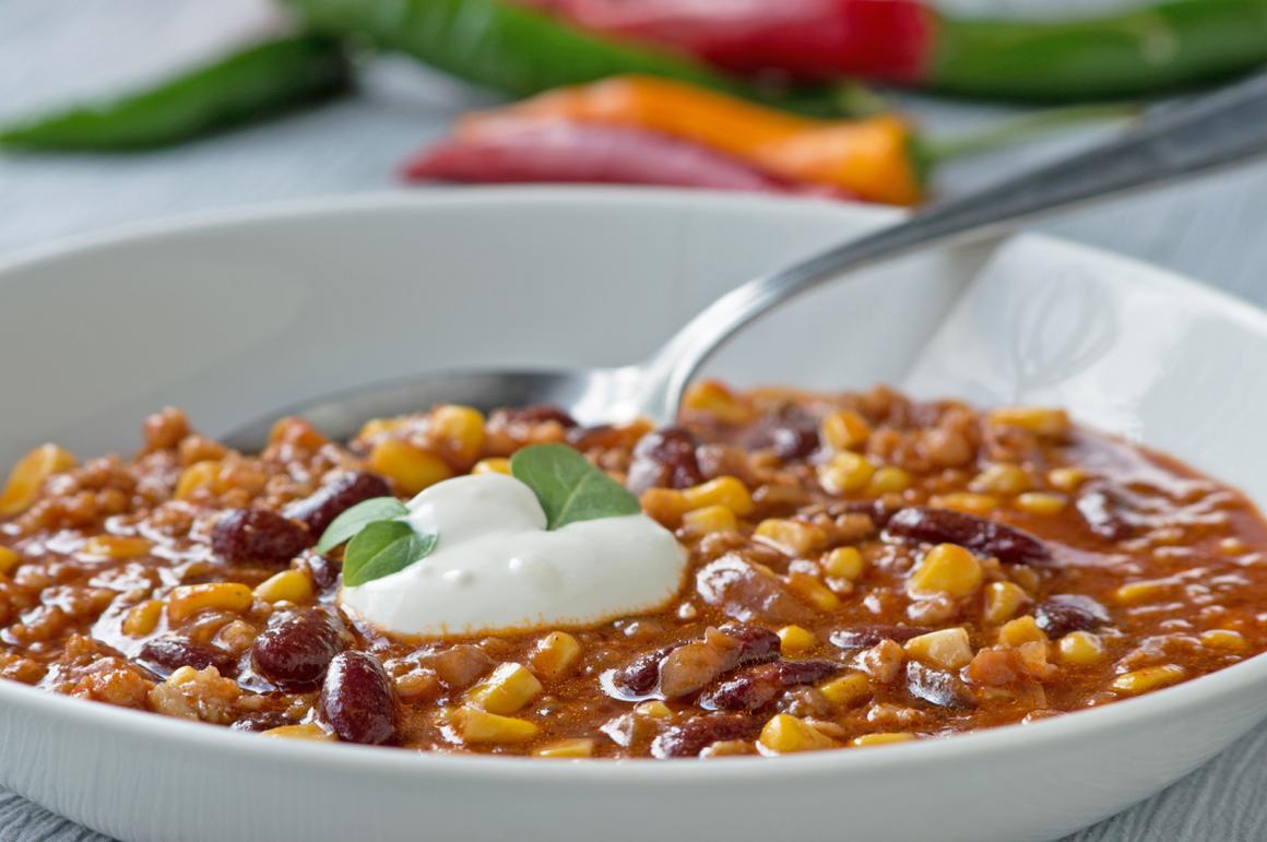 Chili sin carne - mit Soja