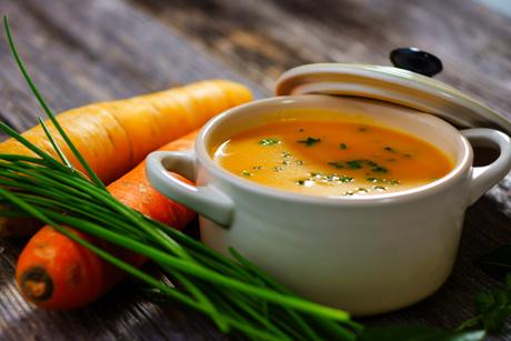 Feine Rüeblicremesuppe