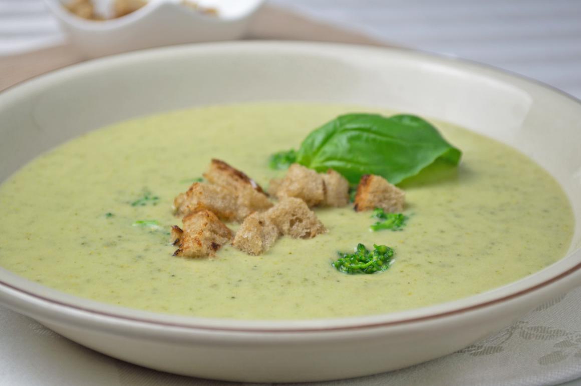Cremesuppe mit Broccoli
