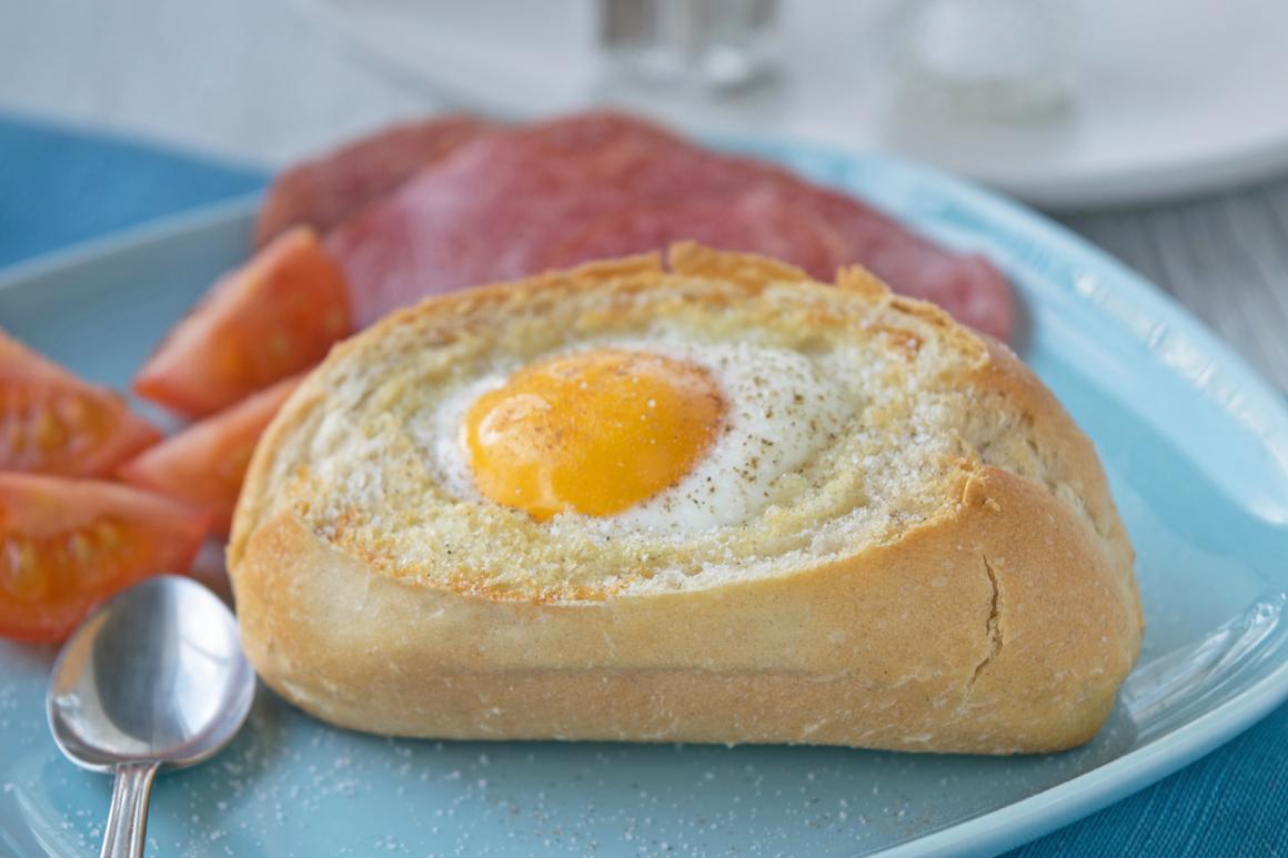 Spiegeleier-Brötchen