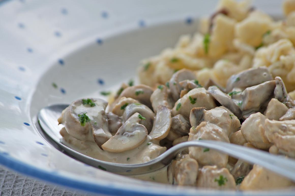 Geschnetzeltes nach Zürcher Art