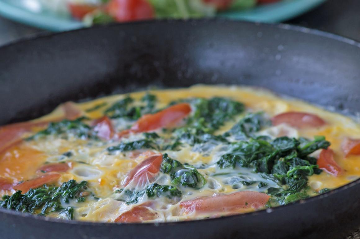 Gemüse-Omelette