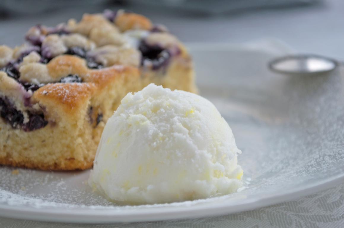 Zitronen-Honig-Glace