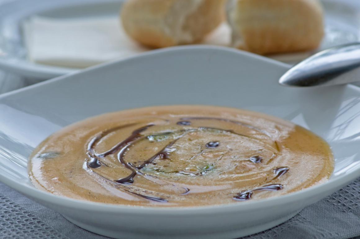 Kürbis-Curry-Suppe