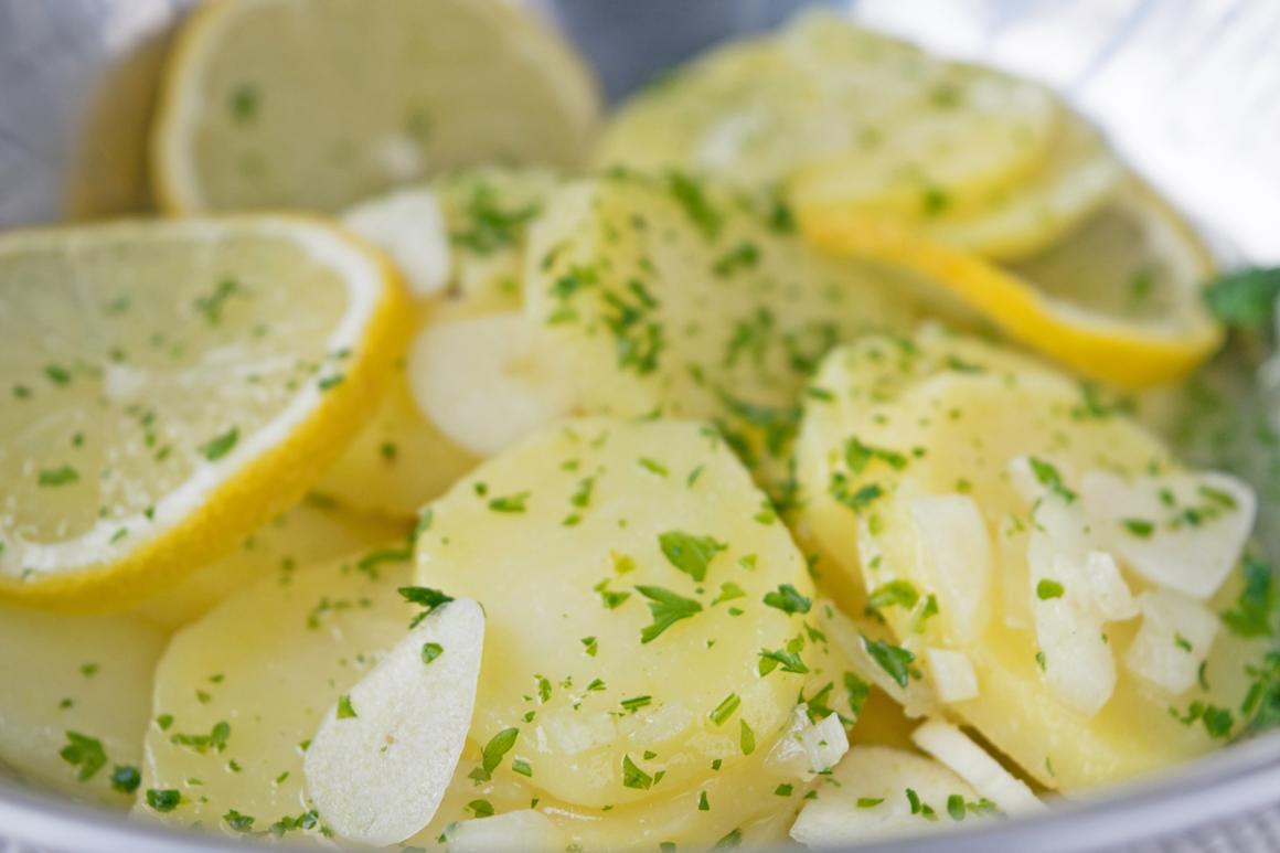 Zitronenkartoffeln