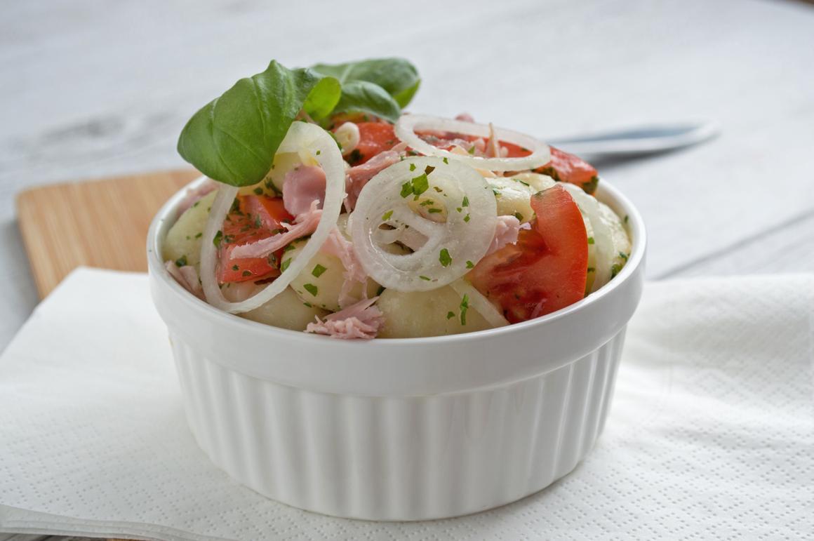 Warmer Gnocchi-Salat