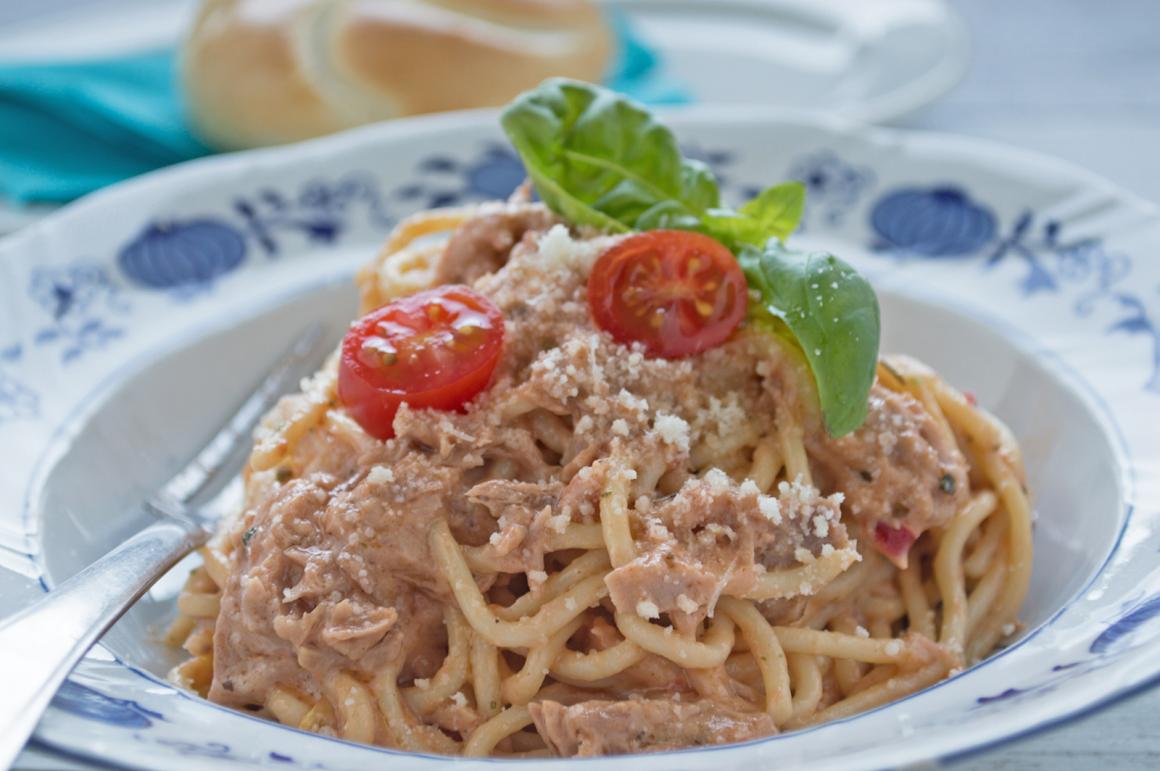 Thunfisch-Tomatensauce