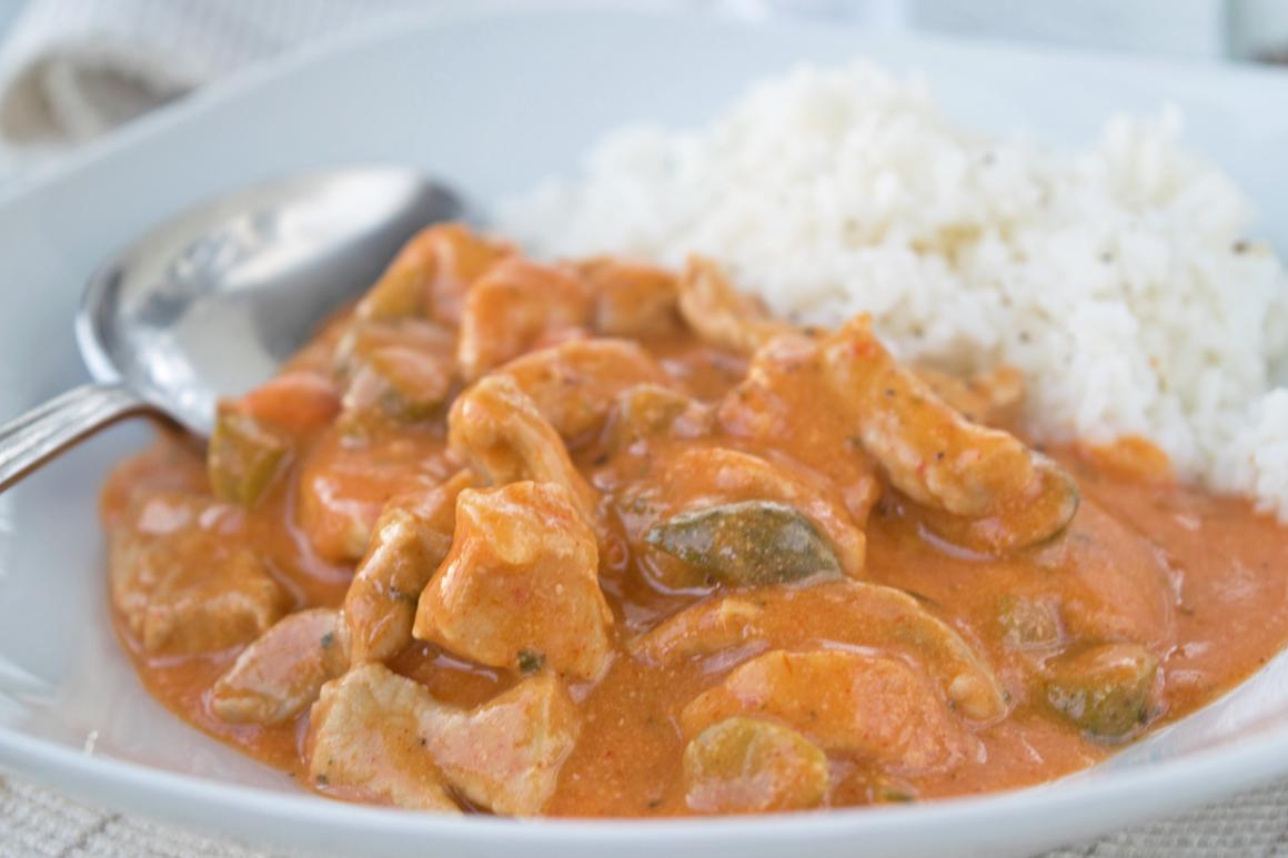 Paprika-Geschnetzeltes