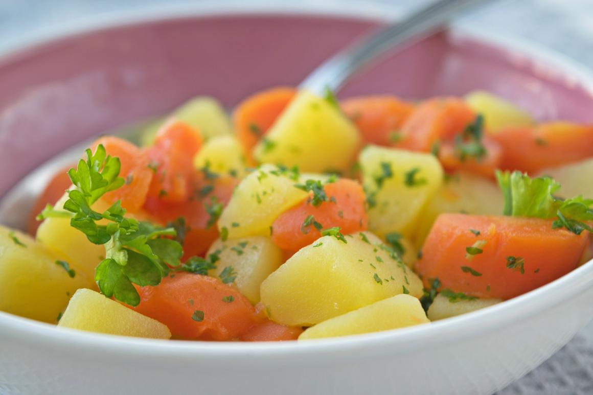 Möhren-Kartoffeln-Teller - Rezept