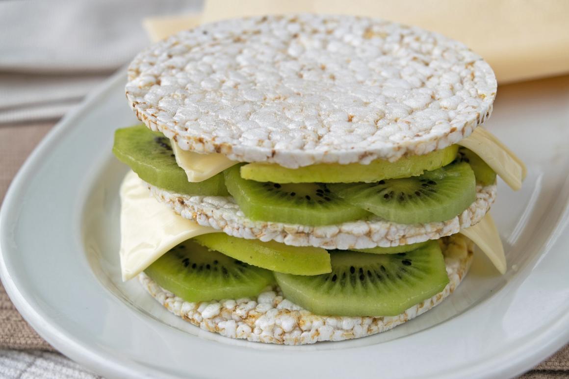 Apfel-Käse-Burger