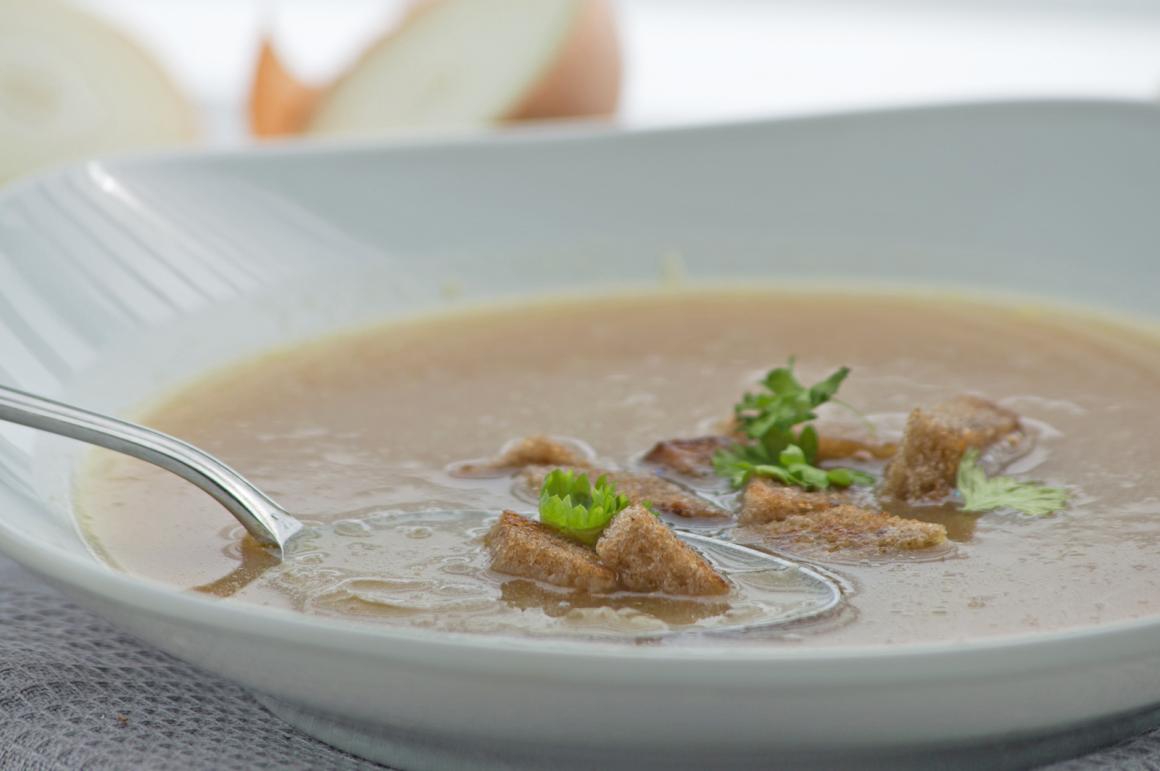 Zwiebelsuppe