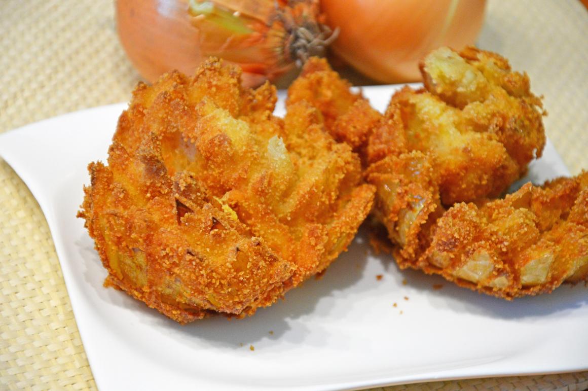 Gebackene Zwiebelrose