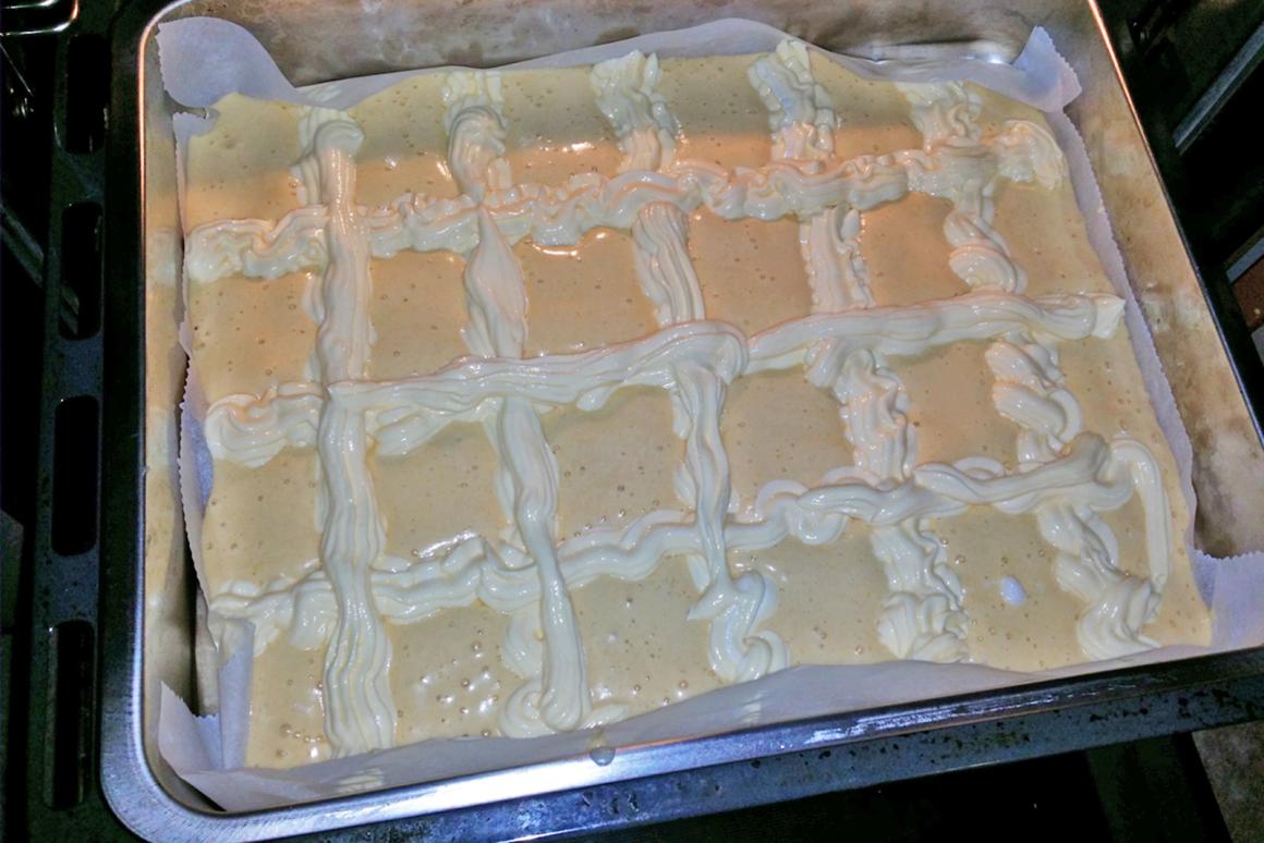 Quarkgitterkuchen