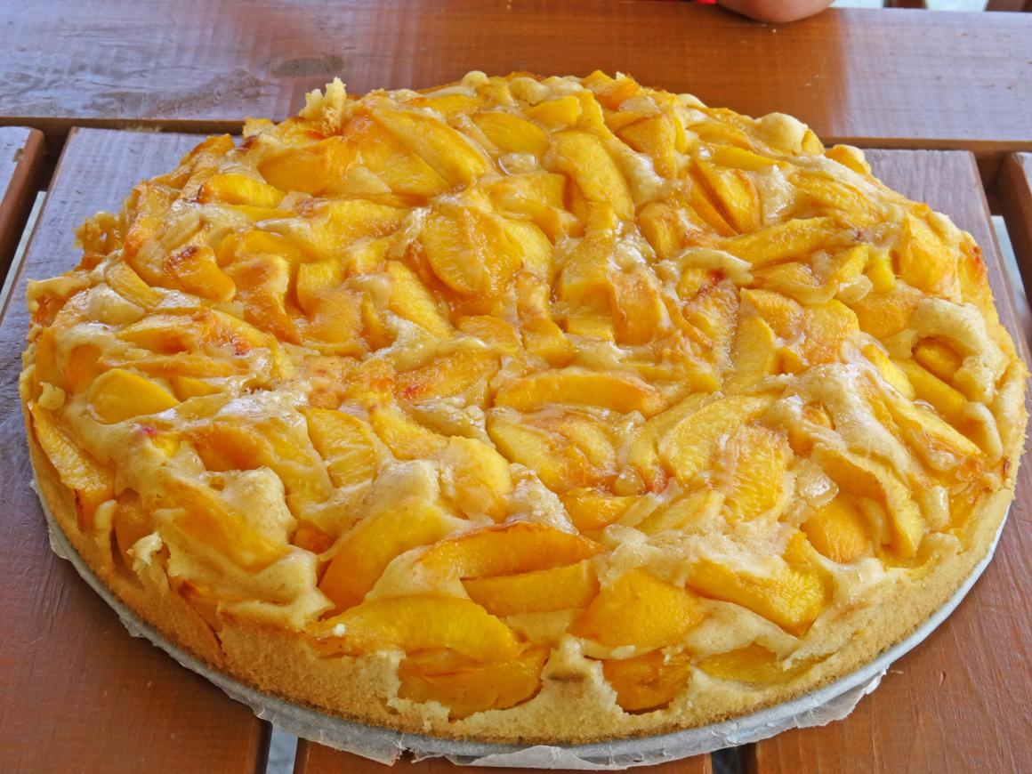 Pfirsich-Streuselkuchen