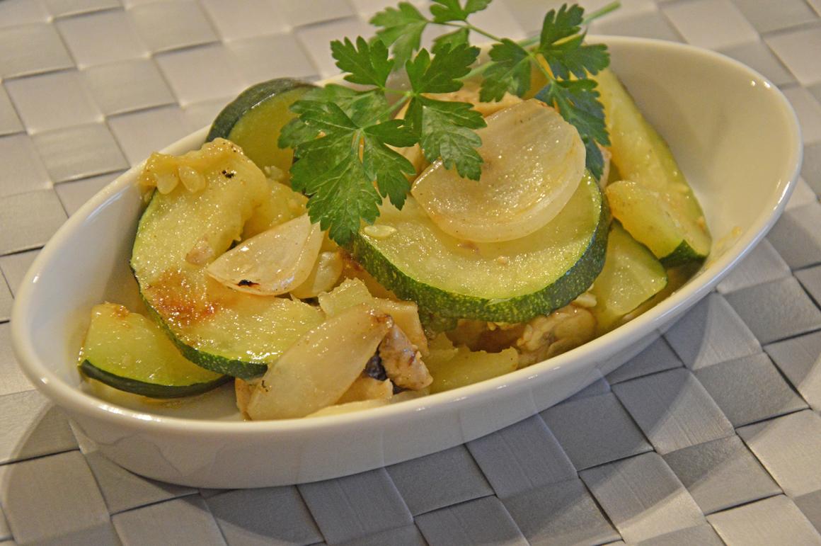 Zucchetti vom Grill