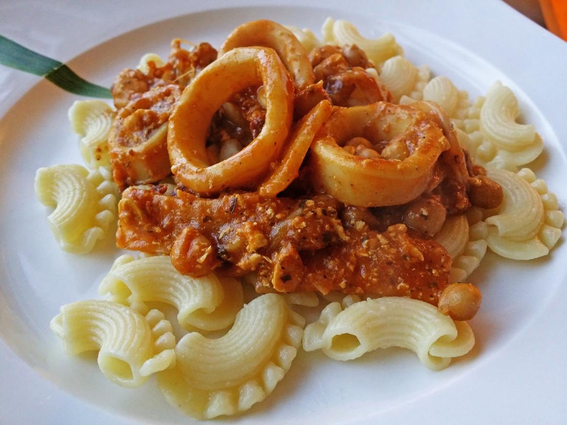 Tintenfischeintopf - Rezept