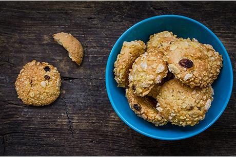Knusprige Cornflakes Guetzli