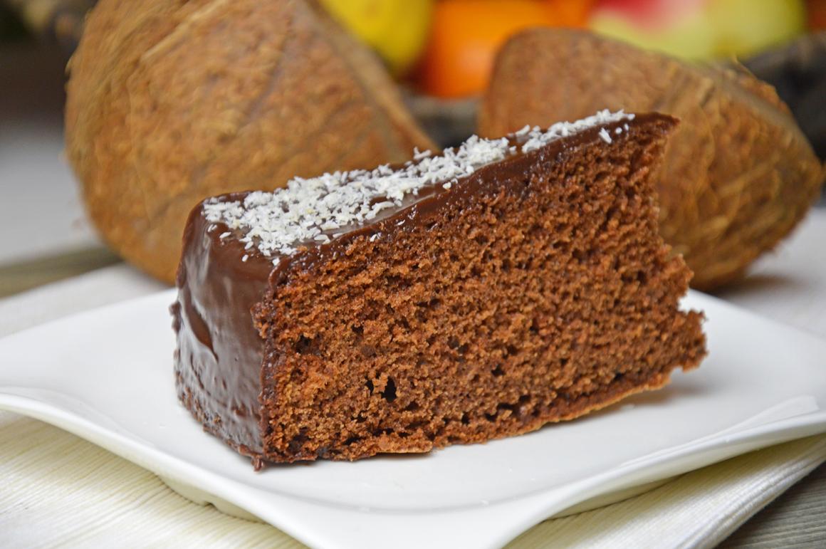 Schokoladen-Kokos-Kuchen