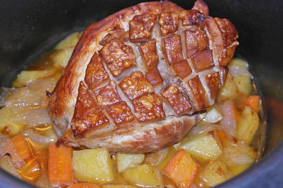 Schweinebraten mit Knusperkruste