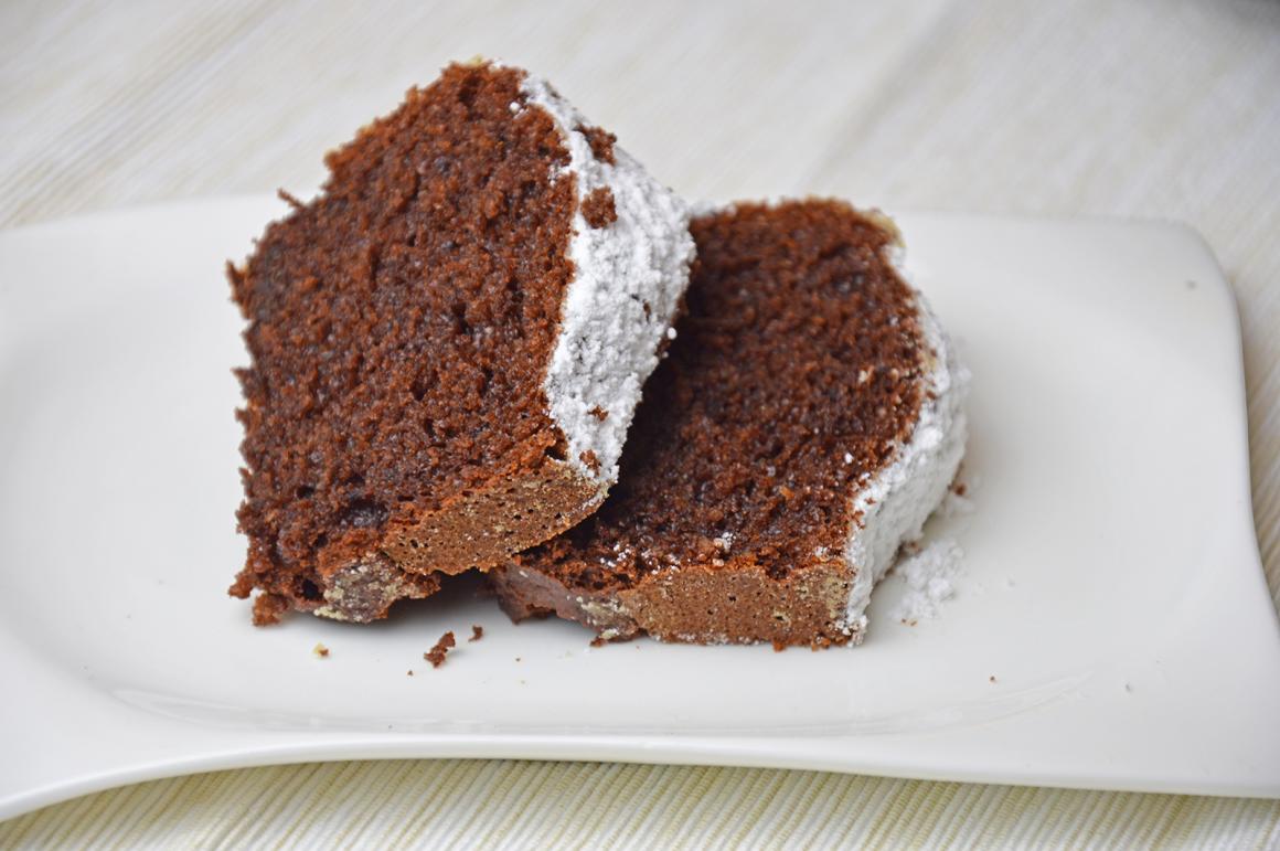 Nusscake mit Schokolade