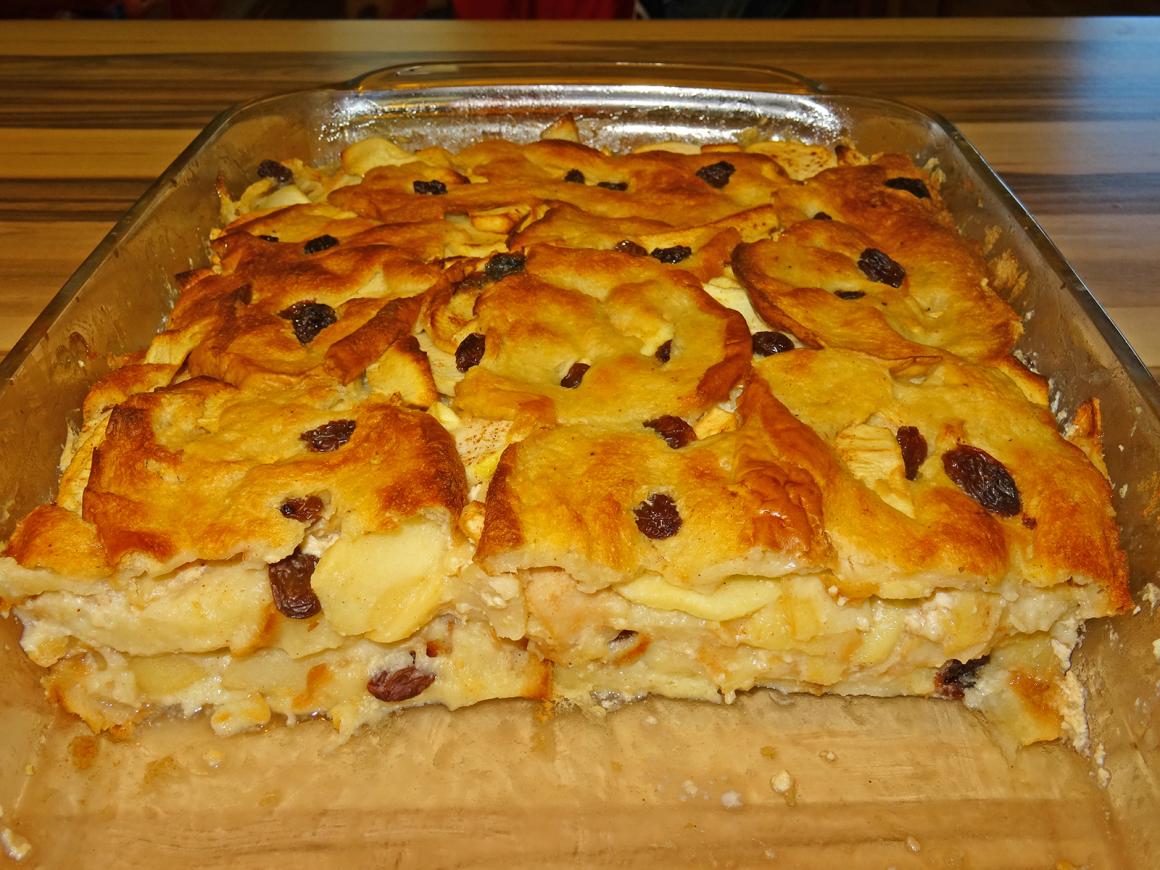 Apfel-Scheiterhaufen
