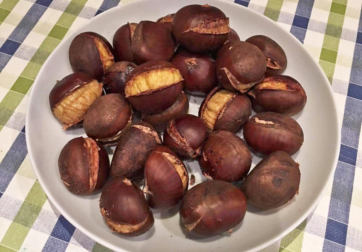 Maroni aus dem Ofen